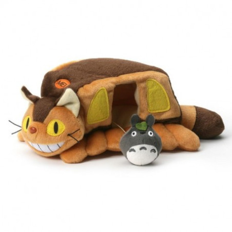 PLUSH CATBUS HOUSE WITH TOTORO - MY NEIGHBOR TOTORO