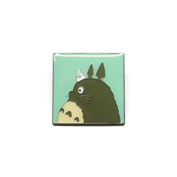 PINS TOTORO GRIS ET BLANC DE PROFIL - MON VOISIN TOTORO