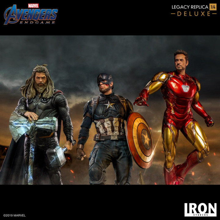 CAPTAIN AMERICA LEGACY REPLICA 1/4 DX STATUE - AVENGERS ENDGAME