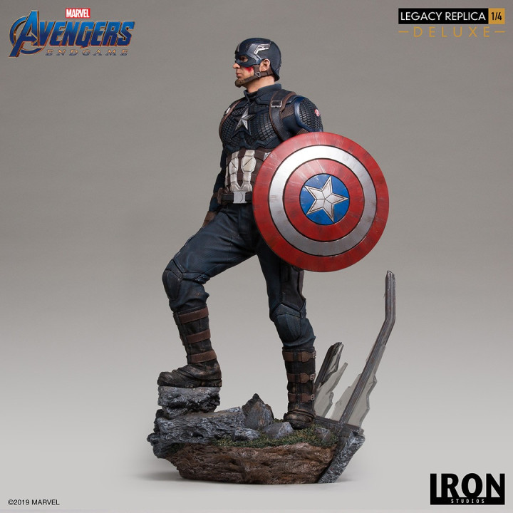 CAPTAIN AMERICA LEGACY REPLICA 1/4 DX STATUE - AVENGERS ENDGAME