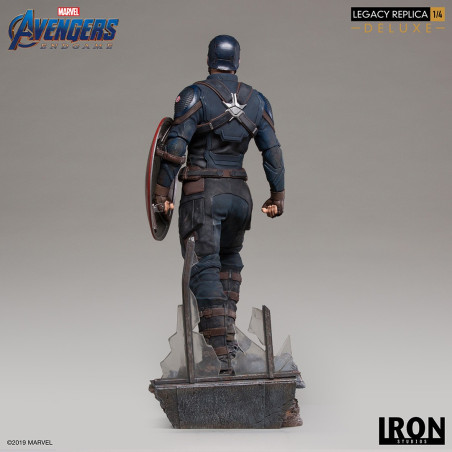 CAPTAIN AMERICA LEGACY REPLICA 1/4 DX STATUE - AVENGERS ENDGAME