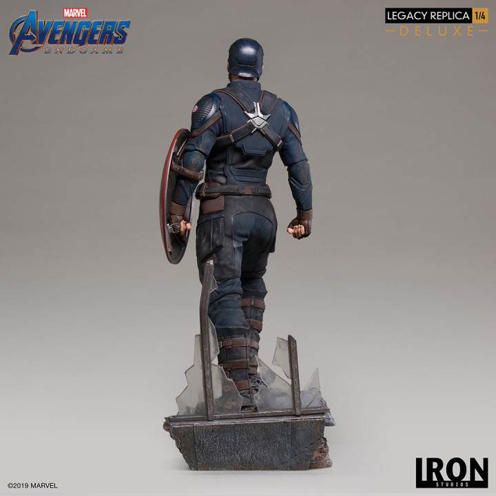 CAPTAIN AMERICA LEGACY REPLICA 1/4 DX STATUE - AVENGERS ENDGAME