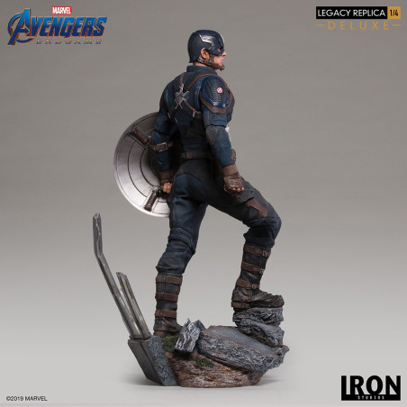CAPTAIN AMERICA LEGACY REPLICA 1/4 DX STATUE - AVENGERS ENDGAME