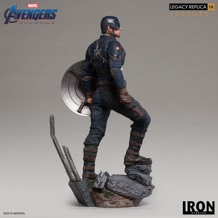 CAPTAIN AMERICA LEGACY REPLICA 1/4 DX STATUE - AVENGERS ENDGAME