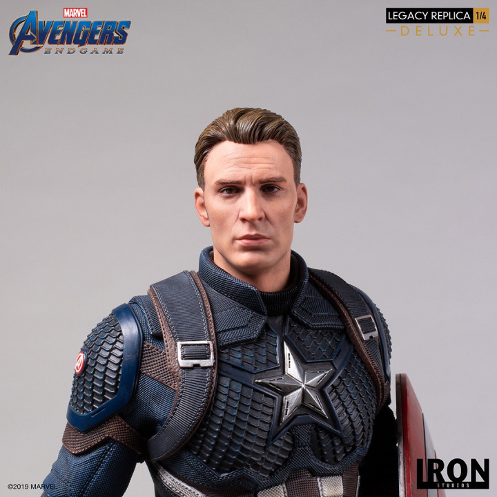 CAPTAIN AMERICA LEGACY REPLICA 1/4 DX STATUE - AVENGERS ENDGAME