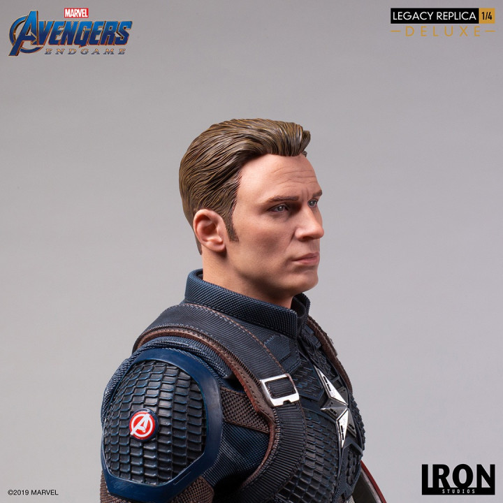 CAPTAIN AMERICA LEGACY REPLICA 1/4 DX STATUE - AVENGERS ENDGAME