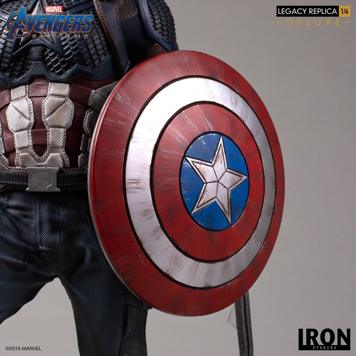 CAPTAIN AMERICA LEGACY REPLICA 1/4 DX STATUE - AVENGERS ENDGAME