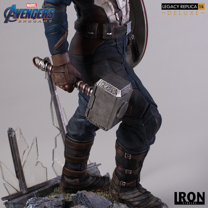 CAPTAIN AMERICA LEGACY REPLICA 1/4 DX STATUE - AVENGERS ENDGAME