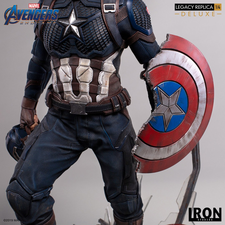 CAPTAIN AMERICA LEGACY REPLICA 1/4 DX STATUE - AVENGERS ENDGAME