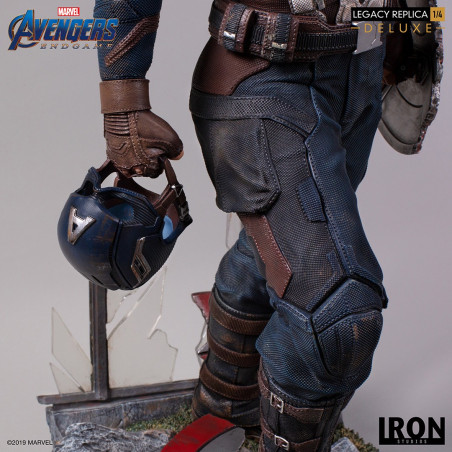 CAPTAIN AMERICA LEGACY REPLICA 1/4 DX STATUE - AVENGERS ENDGAME