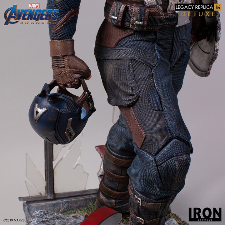 CAPTAIN AMERICA LEGACY REPLICA 1/4 DX STATUE - AVENGERS ENDGAME