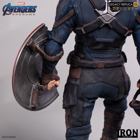 CAPTAIN AMERICA LEGACY REPLICA 1/4 DX STATUE - AVENGERS ENDGAME