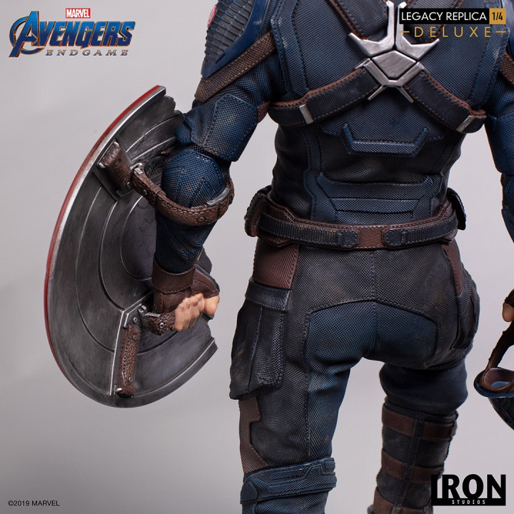 CAPTAIN AMERICA LEGACY REPLICA 1/4 DX STATUE - AVENGERS ENDGAME