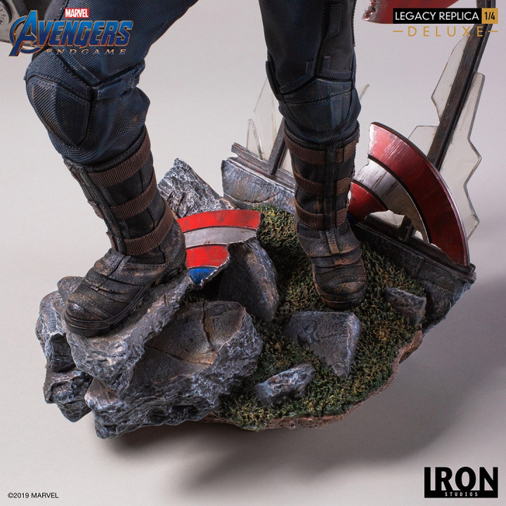 CAPTAIN AMERICA LEGACY REPLICA 1/4 DX STATUE - AVENGERS ENDGAME