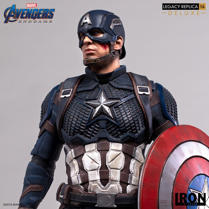 CAPTAIN AMERICA LEGACY REPLICA 1/4 DX STATUE - AVENGERS ENDGAME