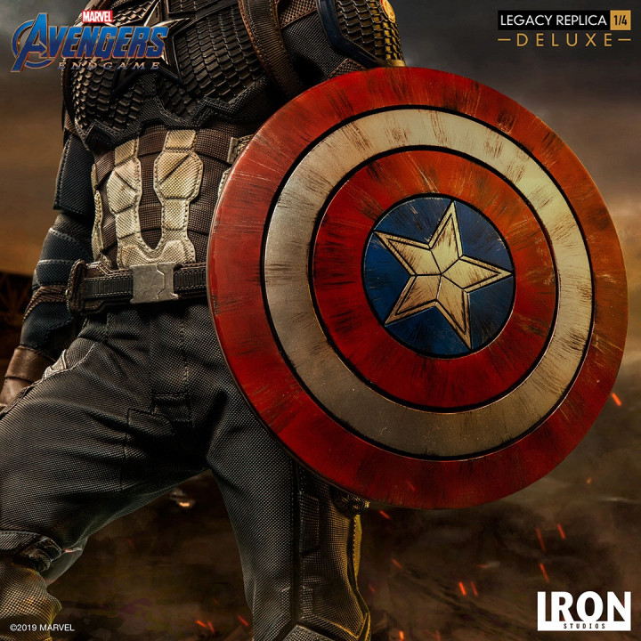 CAPTAIN AMERICA LEGACY REPLICA 1/4 DX STATUE - AVENGERS ENDGAME