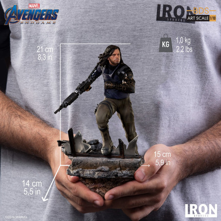 AVENGERS ENDGAME WINTER SOLDIER BDS 1/10 STATUE