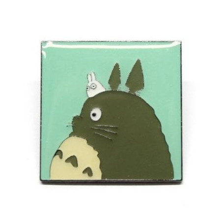 PINS TOTORO GRIS ET BLANC DE PROFIL - MON VOISIN TOTORO