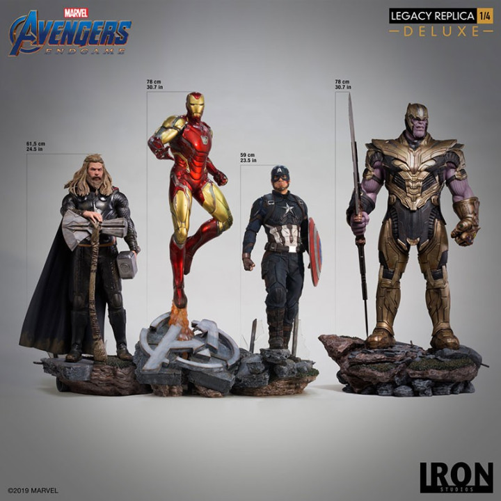IRON MAN LXXXV 1/4 LEGACY REGULAR STATUE - AVENGERS ENDGAME