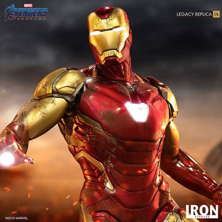 IRON MAN LXXXV 1/4 LEGACY REGULAR STATUE - AVENGERS ENDGAME