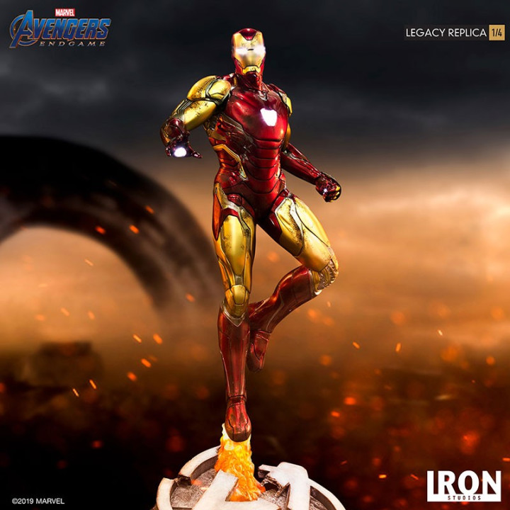 IRON MAN LXXXV 1/4 LEGACY REGULAR STATUE - AVENGERS ENDGAME