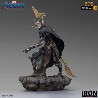 Corvus Glaive - Black Order Bds Statue Art Scale 1/10 - Avengers Endg-606529806774