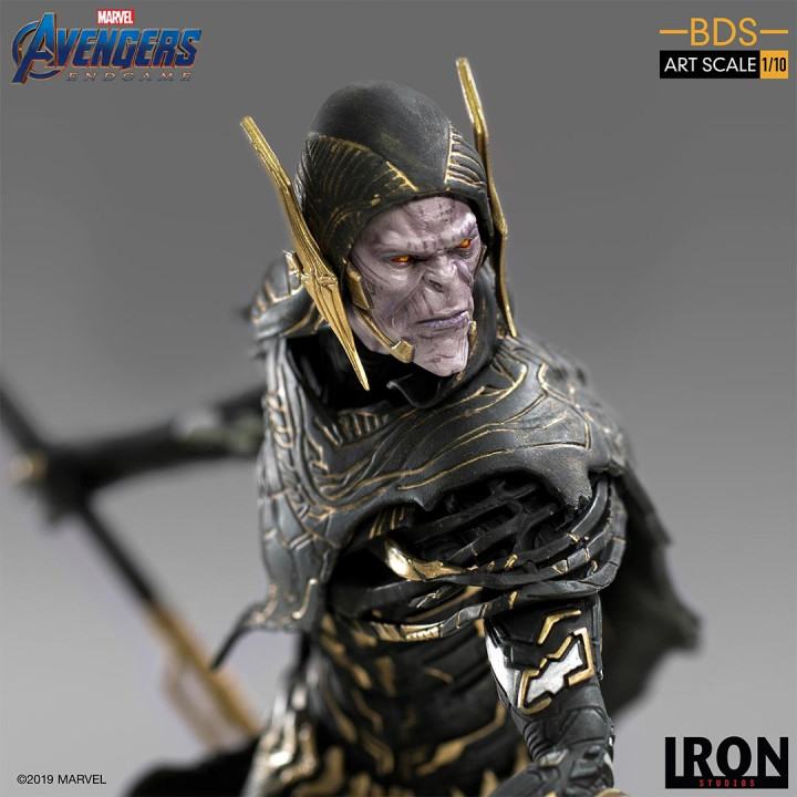 Corvus Glaive - Black Order Bds Statue Art Scale 1/10 - Avengers Endg-606529806774