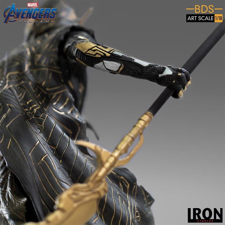Corvus Glaive - Black Order Bds Statue Art Scale 1/10 - Avengers Endg-606529806774