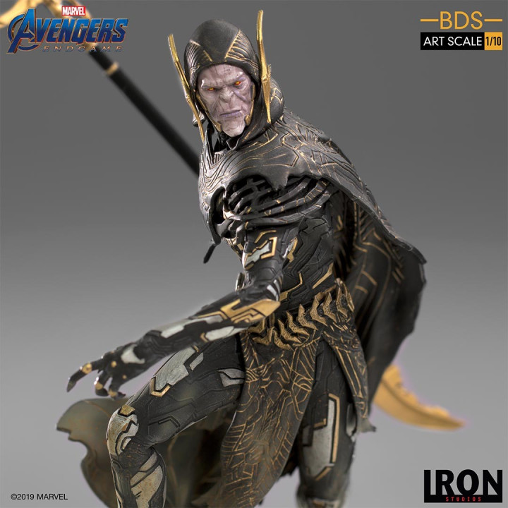 Corvus Glaive - Black Order Bds Statue Art Scale 1/10 - Avengers Endg-606529806774
