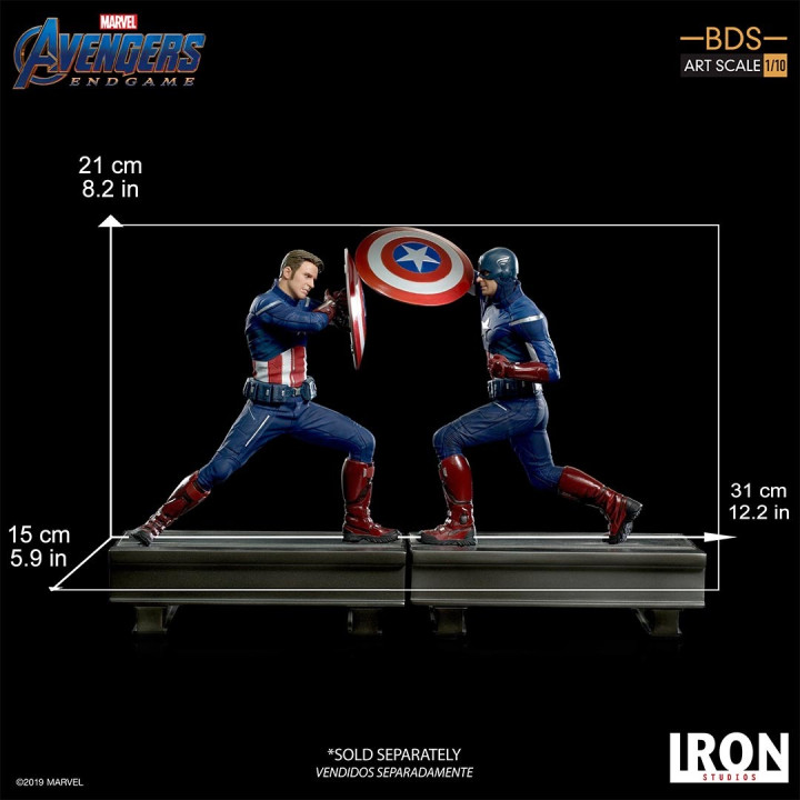 CAPTAIN AMERICA 2023 BDS ART SCALE 1/10 - AVENGERS ENDGAME