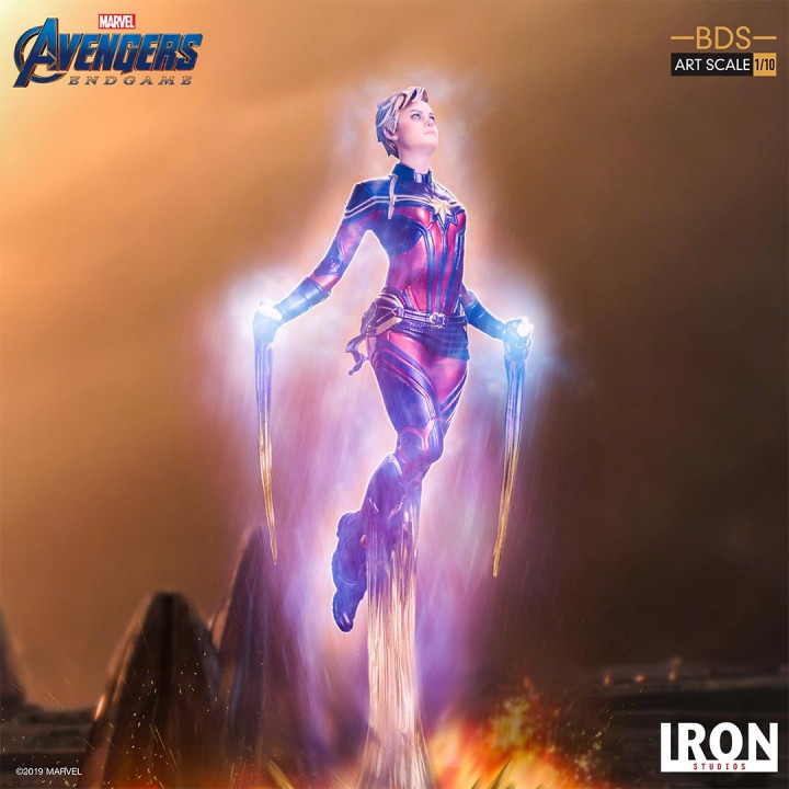 CAPTAIN MARVEL BDS ART SCALE 1/10 - AVENGERS ENDGAME