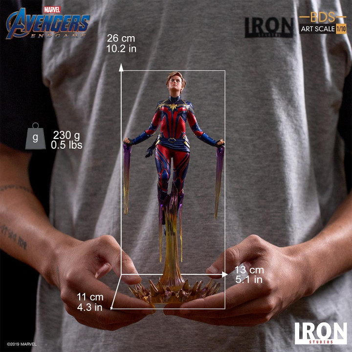 CAPTAIN MARVEL BDS ART SCALE 1/10 - AVENGERS ENDGAME