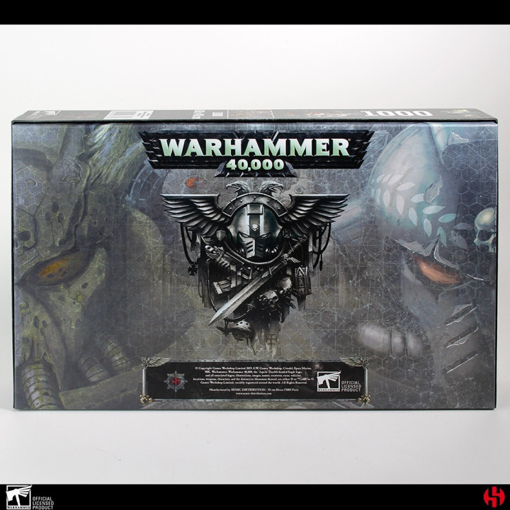 GULLIMAN vs BLACK LEGION - W40K PUZZLE