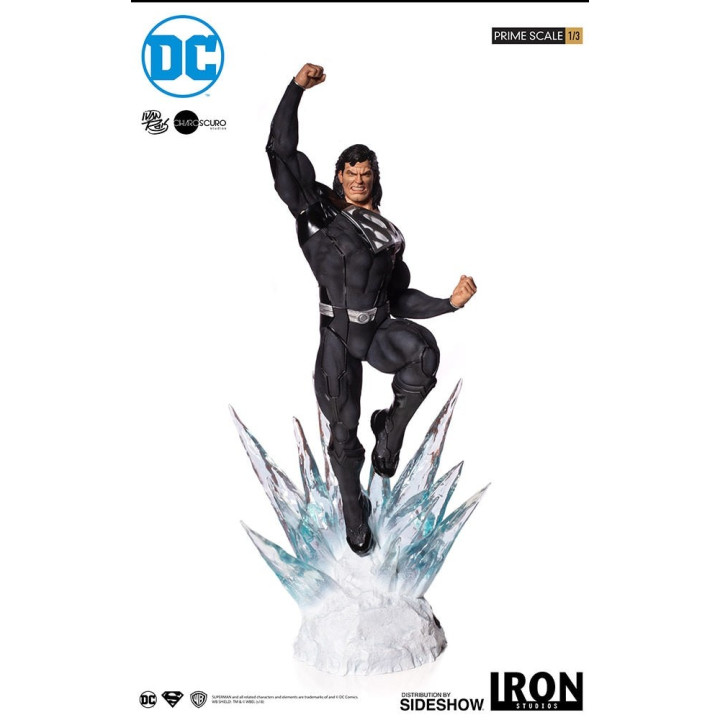 SUPERMAN (BLACK SUIT) PRIME SCALE 1/3 DC COMICS BY IVAN REIS