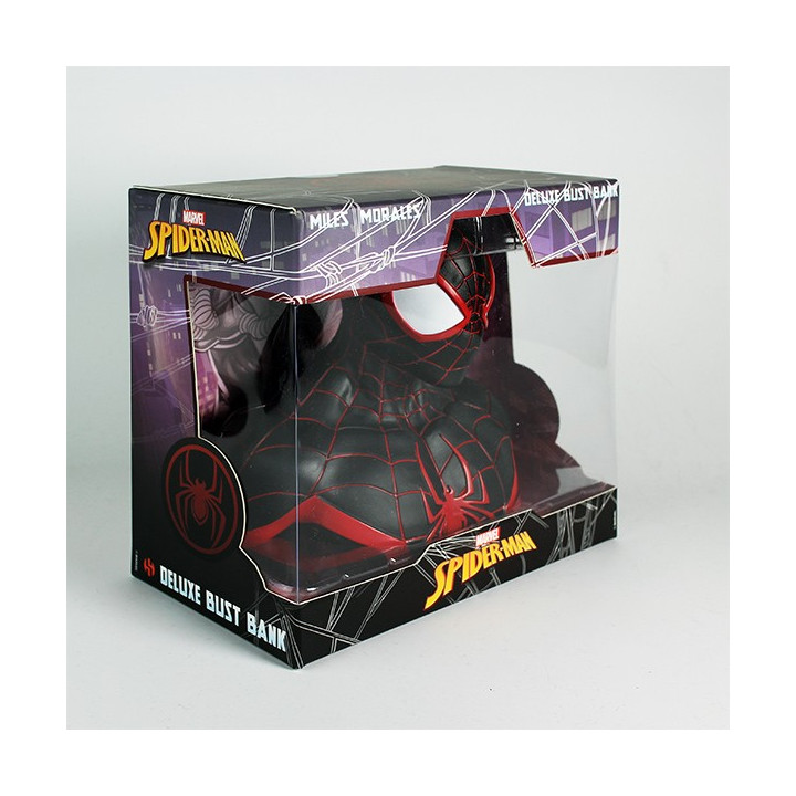 BUSTE TIRELIRE SPIDER-MAN (MILES MORALES) DELUXE