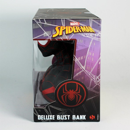 BUSTE TIRELIRE SPIDER-MAN (MILES MORALES) DELUXE