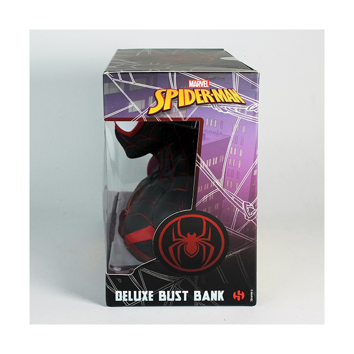 BUSTE TIRELIRE SPIDER-MAN (MILES MORALES) DELUXE