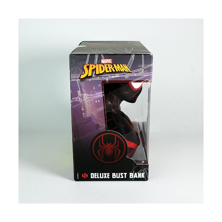 BUSTE TIRELIRE SPIDER-MAN (MILES MORALES) DELUXE