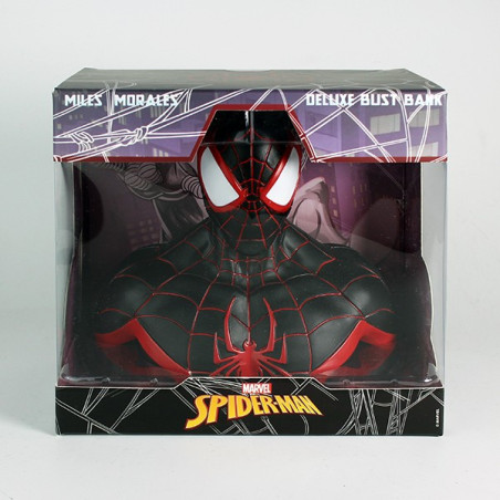 BUSTE TIRELIRE SPIDER-MAN (MILES MORALES) DELUXE