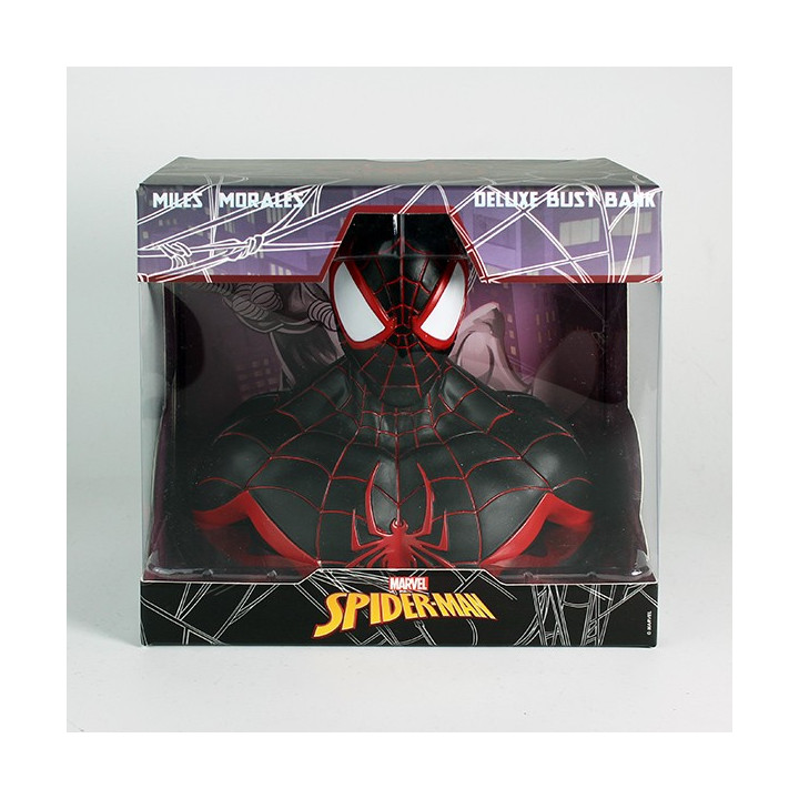 BUSTE TIRELIRE SPIDER-MAN (MILES MORALES) DELUXE