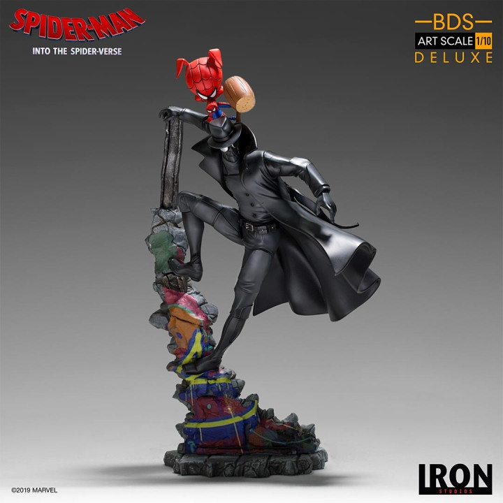 SPIDER-MAN NOIR & SPIDER-HAM BDS ART SCALE 1/10 STATUE - SPIDER-VERSE