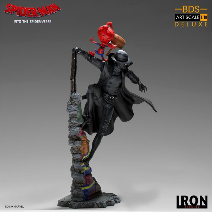 SPIDER-MAN NOIR & SPIDER-HAM BDS ART SCALE 1/10 STATUE - SPIDER-VERSE