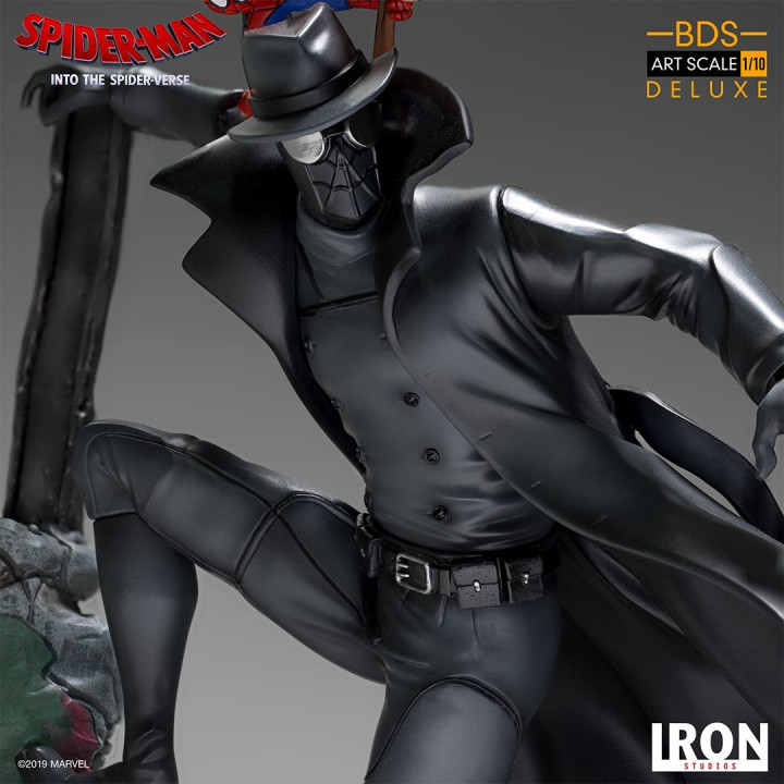 SPIDER-MAN NOIR & SPIDER-HAM BDS ART SCALE 1/10 STATUE - SPIDER-VERSE
