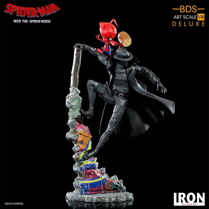 SPIDER-MAN NOIR & SPIDER-HAM BDS ART SCALE 1/10 STATUE - SPIDER-VERSE