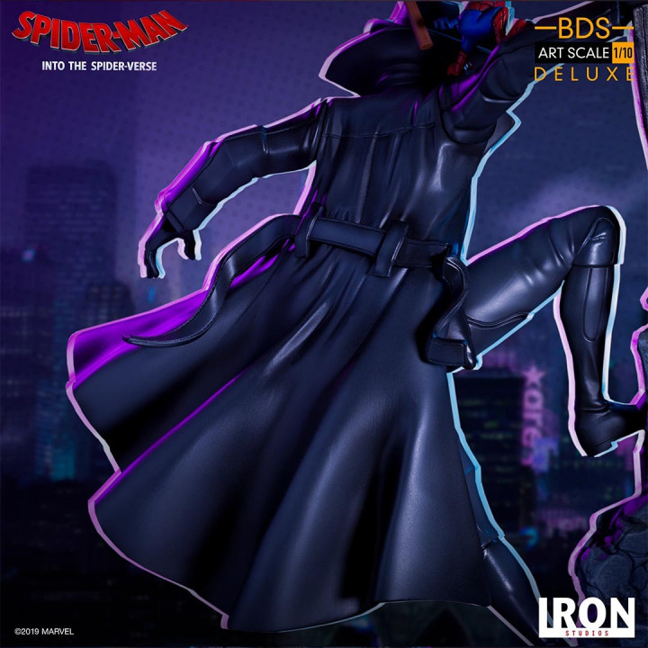 SPIDER-MAN NOIR & SPIDER-HAM BDS ART SCALE 1/10 STATUE - SPIDER-VERSE