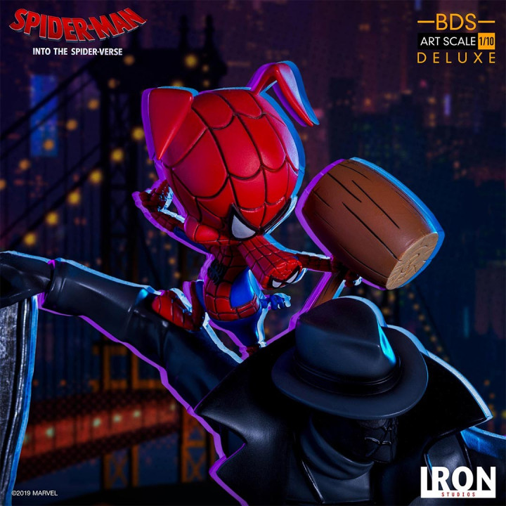 SPIDER-MAN NOIR & SPIDER-HAM BDS ART SCALE 1/10 STATUE - SPIDER-VERSE