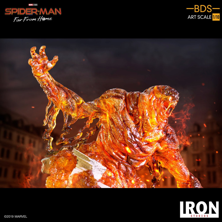 MOLTEN MAN 1/10 BDS ART SCALE STATUE - SPIDER-MAN FAR FROM HOME