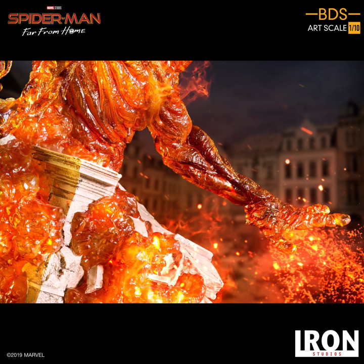 MOLTEN MAN 1/10 BDS ART SCALE STATUE - SPIDER-MAN FAR FROM HOME